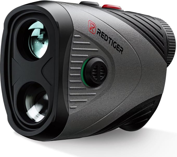 RedTiger Golf Rangefinder - Afstandsmeter Golf - Laser Rangefinder Golf - 1100M - Golftrainingsmateriaal - Golf Accessoires - Laser Rangefinder