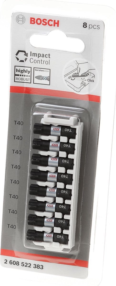 Impact Insert Bit 25mm, 8xT40