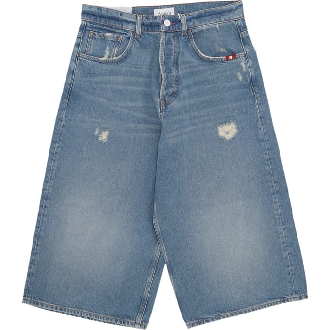 Jeans Corto Uomo Huge Denver Bermuda Light Denim