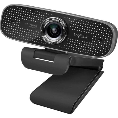 LogiLink Conference HD USB webcam 100° dual Microfoon Handmatig focus