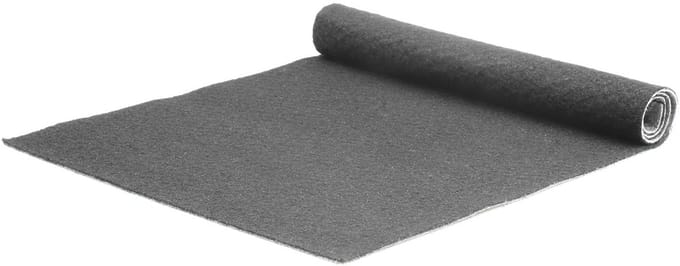 GJ Floors - Basic loper Tokyo | Donkergrijs - Breedte x Lengte: 2 meter / 5 meter