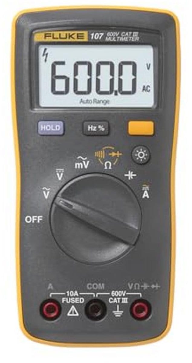 Draagbare digitale multimeter voor AC/DC met verlichting