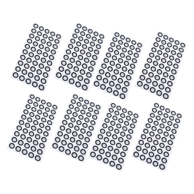 500 Pièces Marqueurs de Scan 3D ID 6mm DE 10mm Point de Référence Marqueurs à Réflexion Diffuse Points de Suivi pour Scan 3D