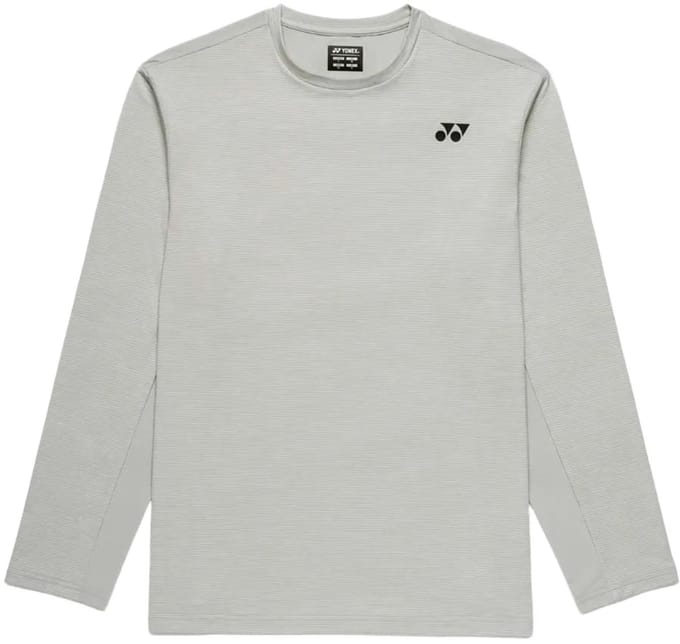 Yonex Ml T-shirt Met Lange Mouwen Grijs L Man