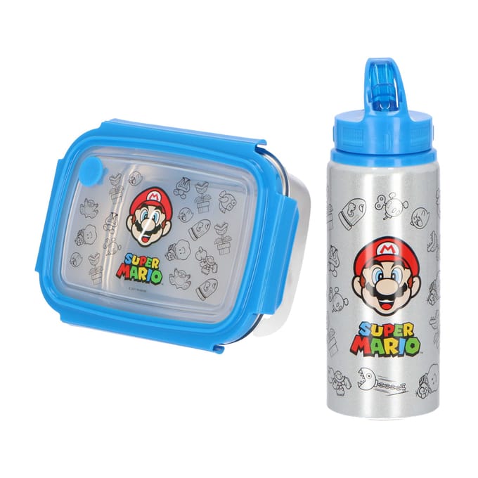 Super Mario Aluminium Lunchset