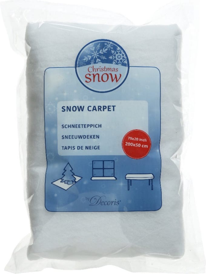 Sneeuwdeken/sneeuwtapijt - 1m2 - Sneeuwkleed