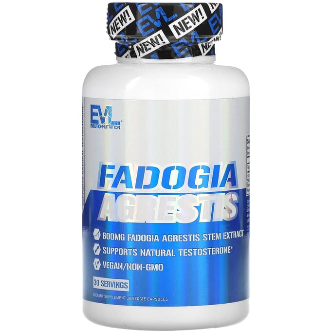 EVLution Nutrition, Padosia Agrestis, 600 mg, 30 Capsules Végétales