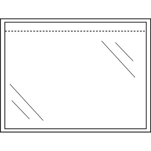 Paklijstenvelop quantore zelfklevend onbedrukt 162x122mm 1000 stuks