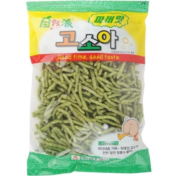 Insaeng Geon-eomul Knapperige Groene Zeewier Chips Hartige Geroosterde Zeewier Snack 500g x 1 Pak brown