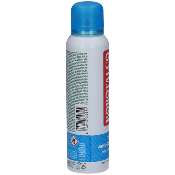 Borotalco - Deodorant Spray - Active - Sea Salts Fresh - 0% Alcohol - 150 ml