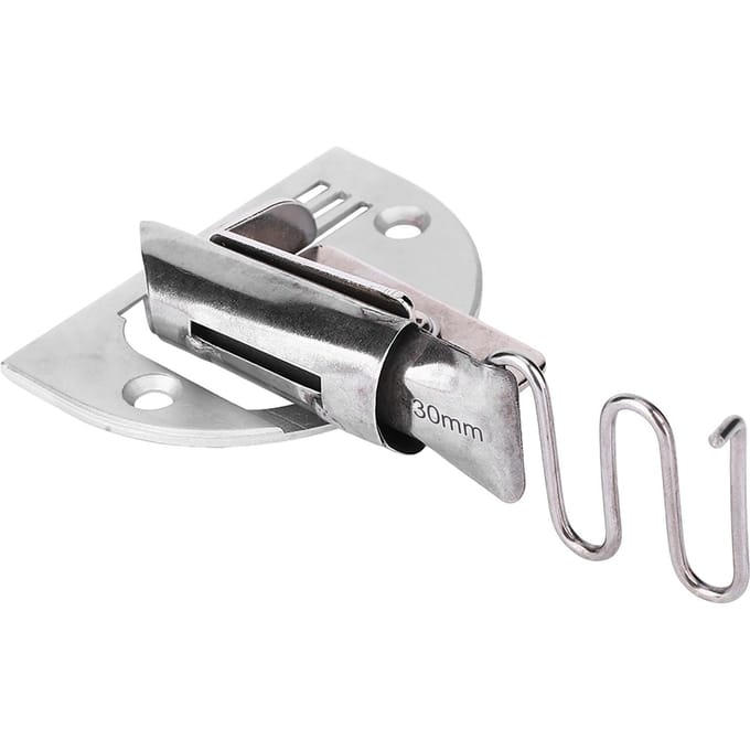 Ourlet Pliant Matériau Épais Cuir Plieur Relieur pour Machine à Coudre Industrielle à Pied Marcheur 16MM 30mm gray