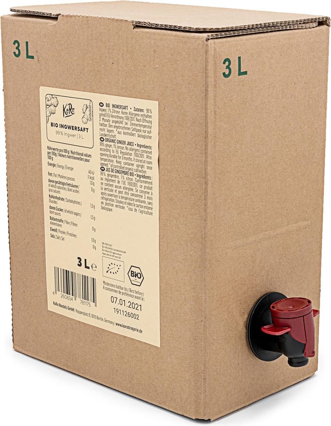 KoRo | Bio gembersap bag-in-box 3 L