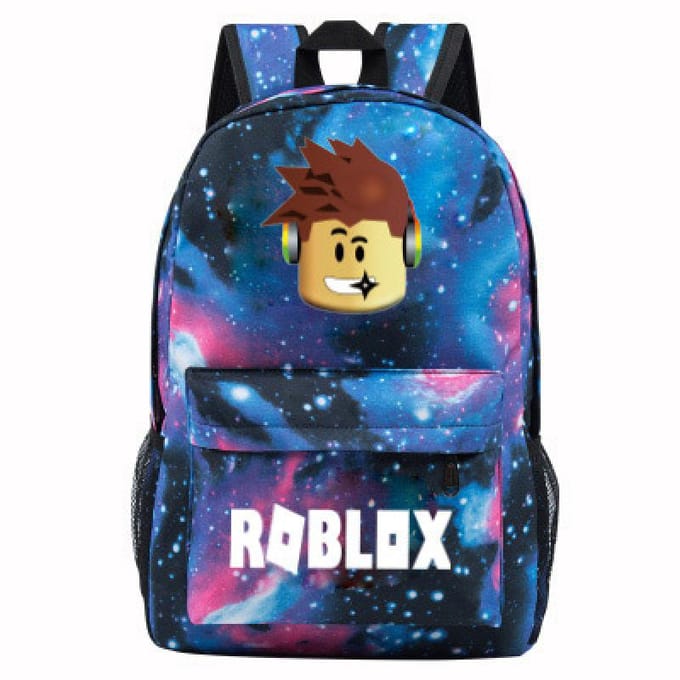 Roblex Game Merchandise Sterrenhemel Heren- en Damesrugzak Computerzak Middelbare Scholier Schooltas One size fits all