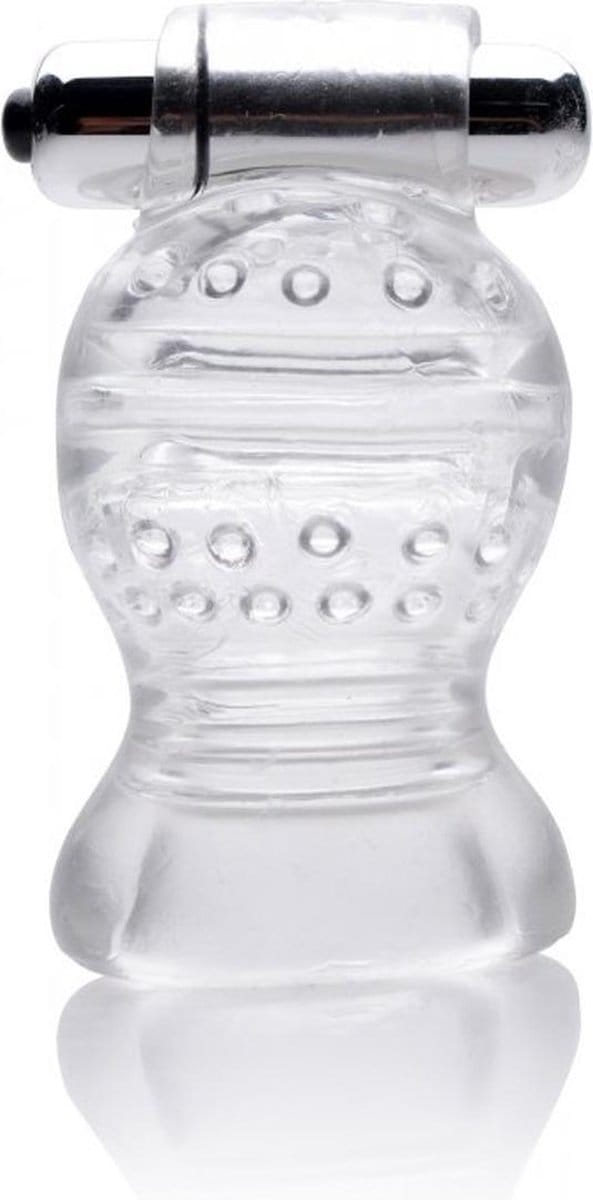 XR Brands - Master Series - Clear Vibrating Penis Head Teaser
