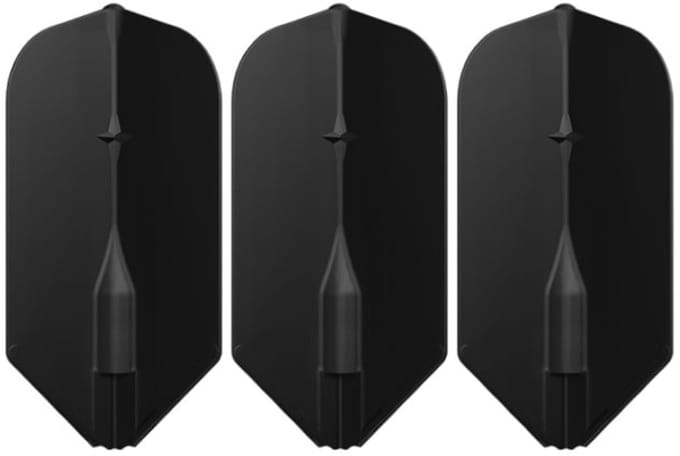L-Style EZ L6 Slim Black - Dart Flights