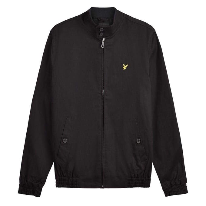 Lyle & Scott Heren Harrington Jas (Zwart)
