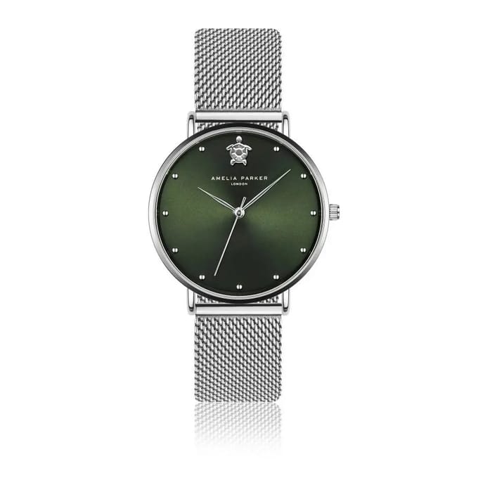 Dames mesh horloge Amelia Parker Maya Baya
