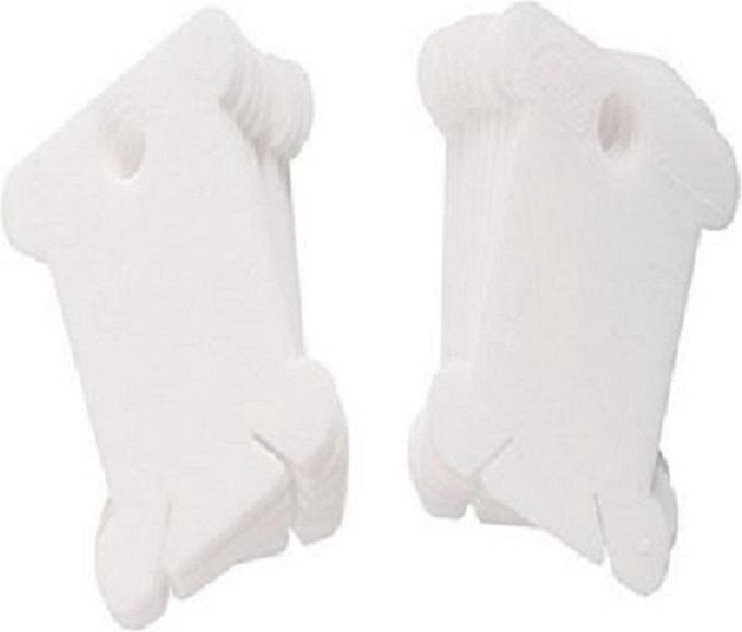 wikkelkaartjes plastic 100 stuks