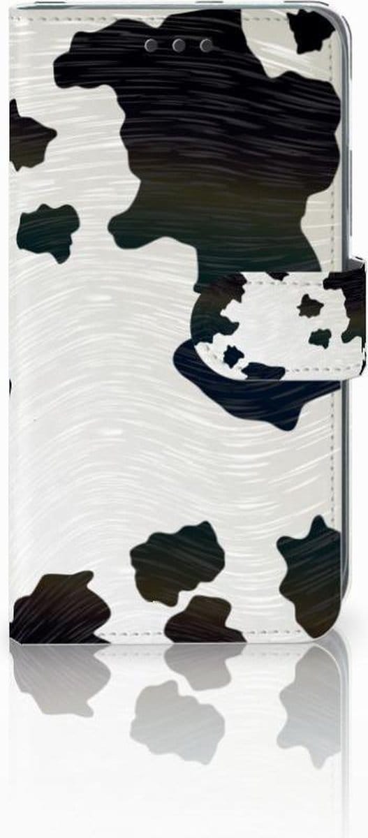 Apple iPhone Xr Telefoonhoesje met Pasjes Koeienvlekken