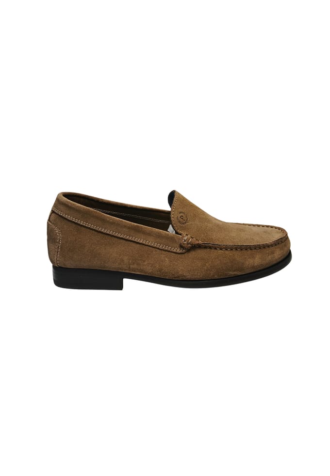 pb10212C9calc014 Pollini Mannen Suede Grey