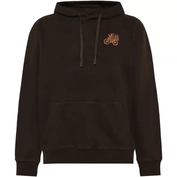 Hooded sweatshirt met borduursel KnowledgeCotton Apparel