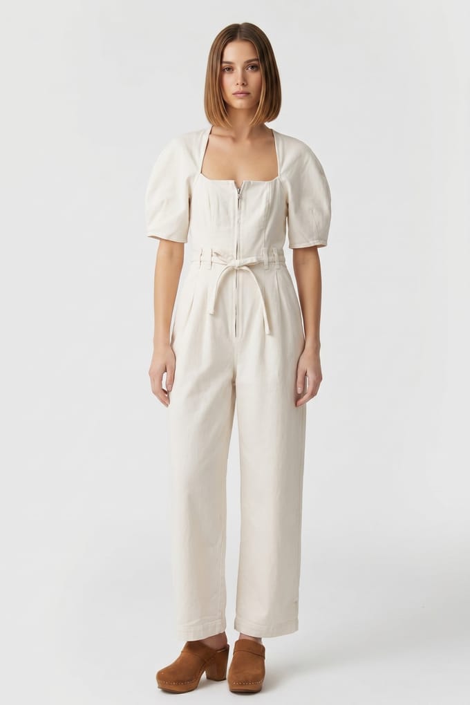 & Other Stories Olive Jumpsuit White Größe: 44 | Jumpsuits Outlet | Damen | Weiß