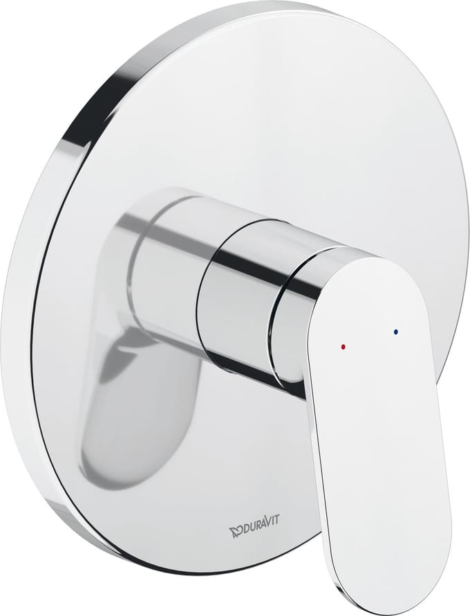 Duravit Wave - Inbouw douchekraan, chroom WA4210010010