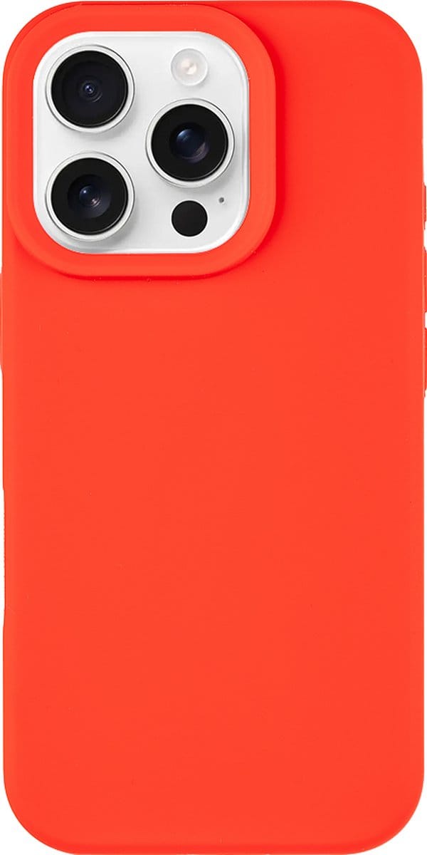 Tactical iPhone 16 Pro Velvet Smoothie Cover – Hoesje – Chilli