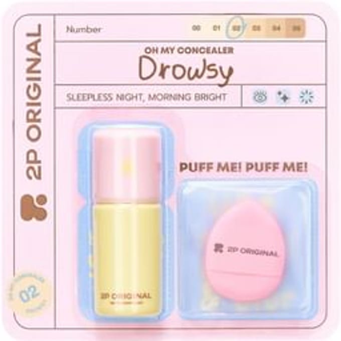 2P ORIGINAL - Oh My Concealer & Corrector CC 02 Drownsy