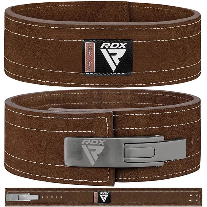 Lederen fitnessriem RDX