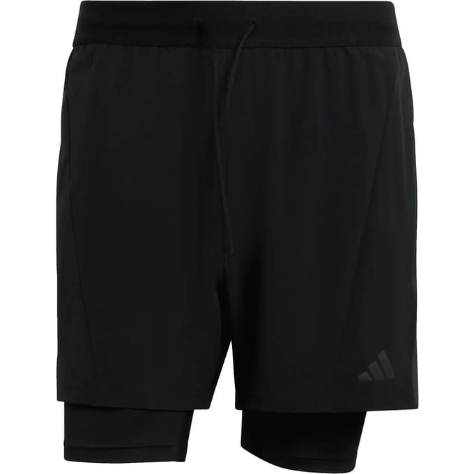 adidas D4T 2in1 Shorts Heren-zwart