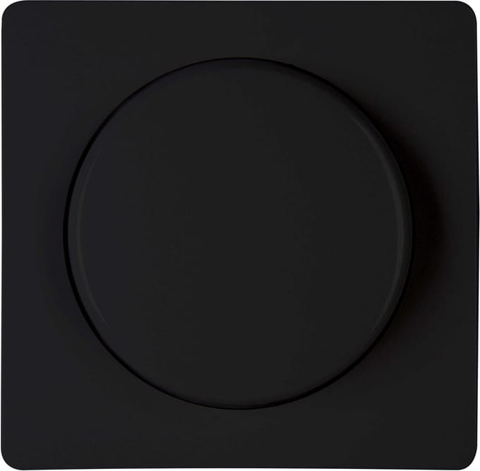 KOPP - Afdekplaat/Centraalplaat - Paris HK05 - Dimmer - Mat Zwart
