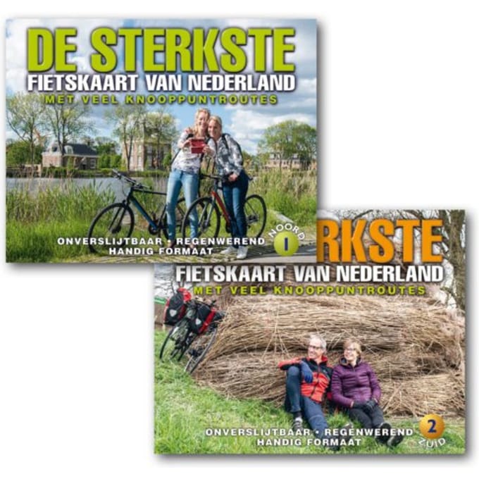 De Sterkste Fietskaart Van Nederland / 1+2