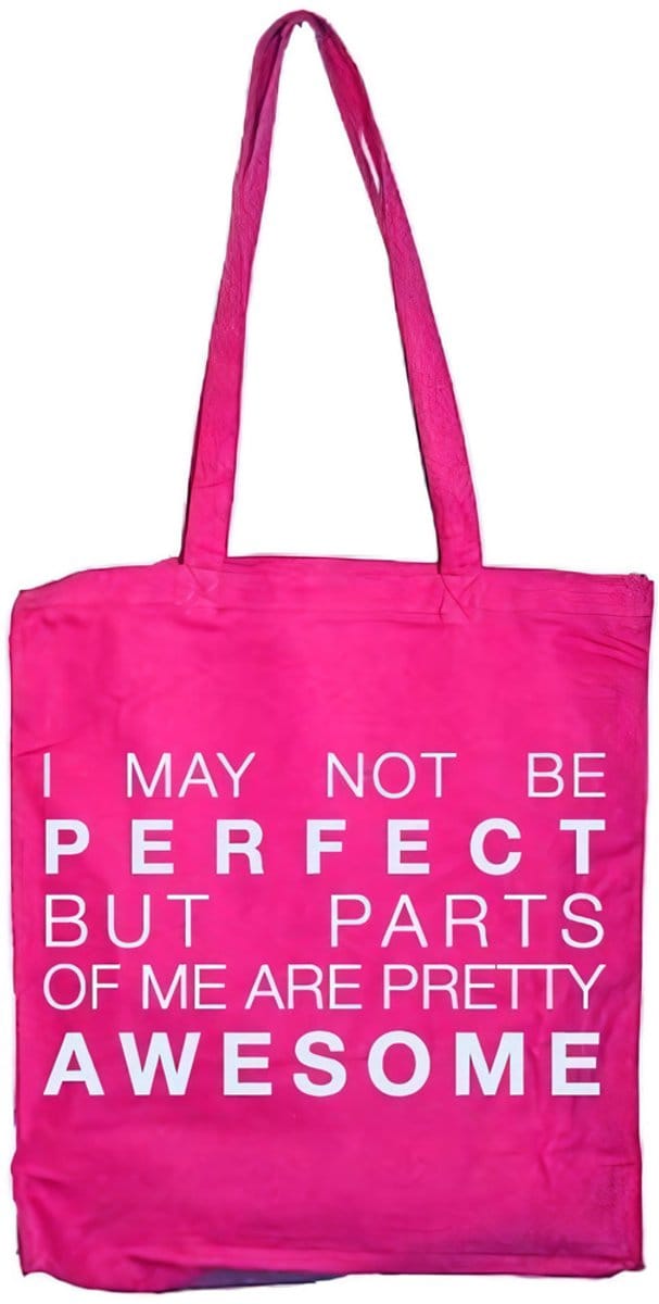 Hybris I May Not Be Perfect-draagtas SH-4-50379-H24-6