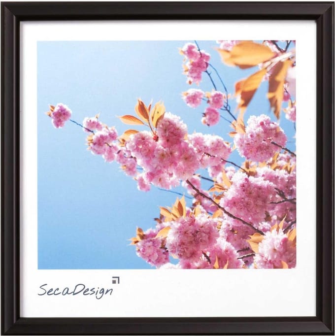 SecaDesign Iris Fotolijst - Fotomaat 30x30 cm - Zwart