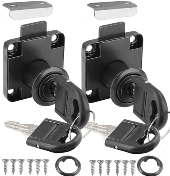 22mm Cam Lock voor Kast en Brievenbus - 2 Pack Veiligheidsloten