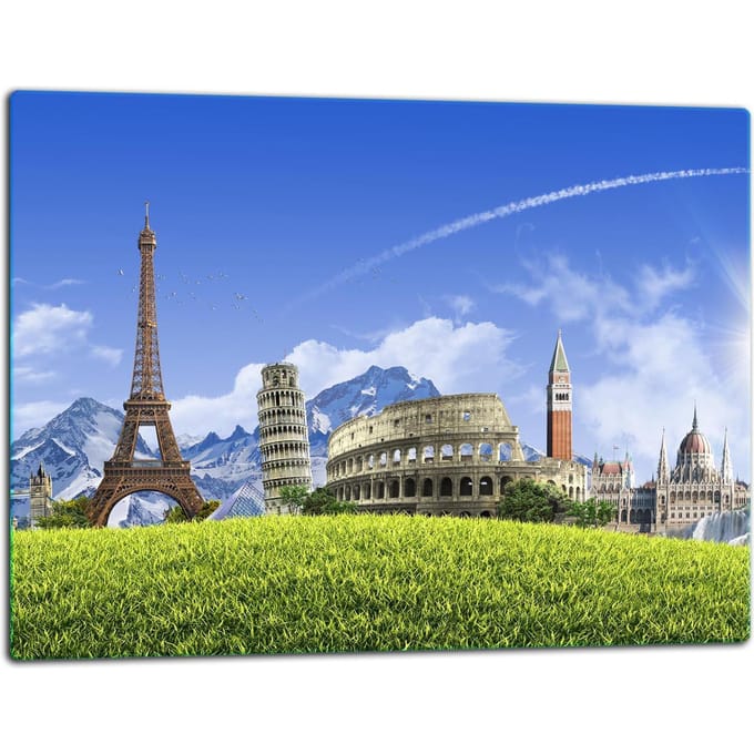 TMK ArtDeko - Snijplank - 52x40cm - Inductie - Kleurig