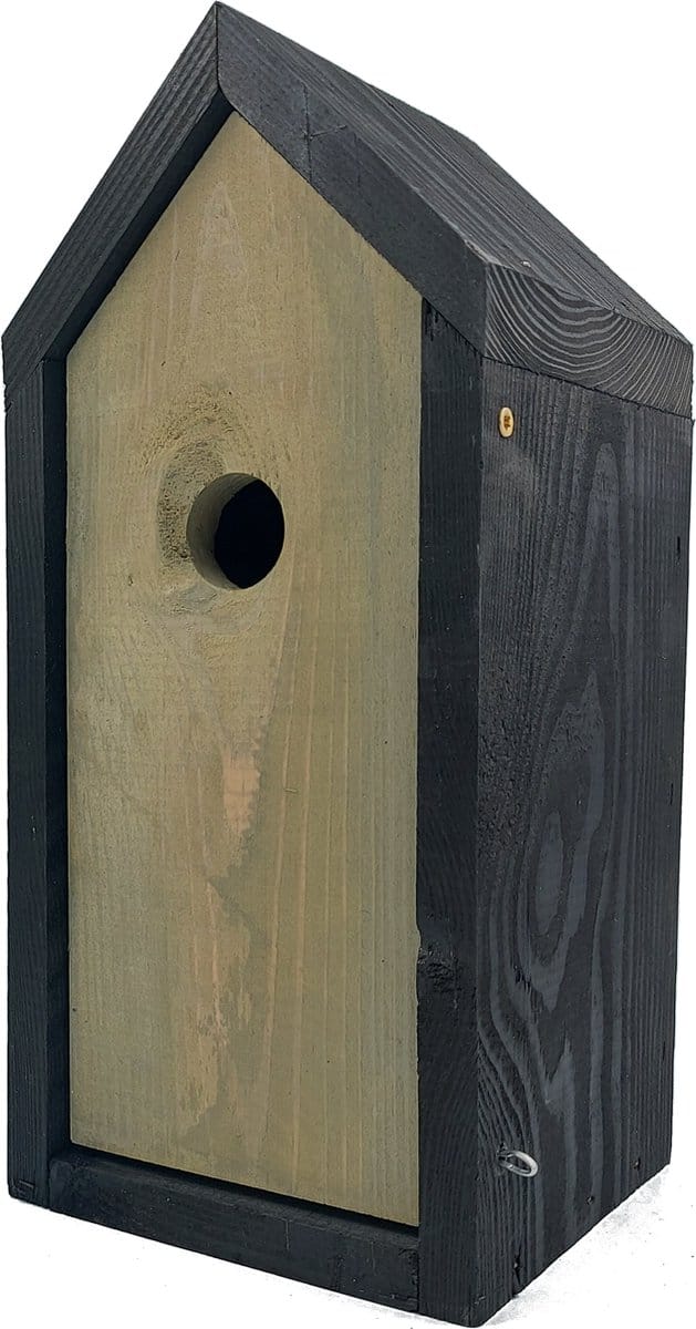 GARDEN SPIRIT Vogelhuisje Groot Modern 14 x 14 x 32 cm - Nestkast