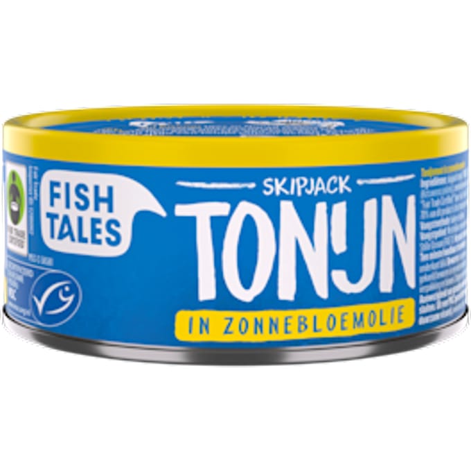 Skipjack tonijn in zonnebloemolie MSC