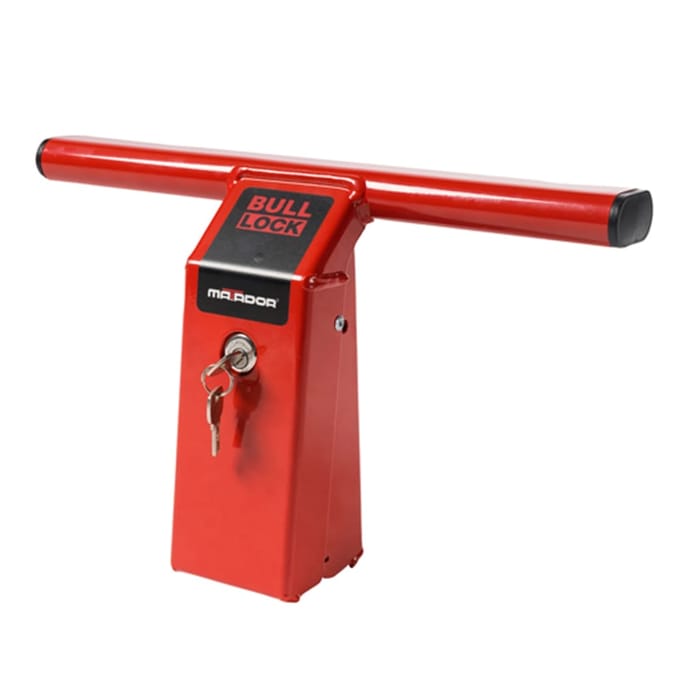 Matador Veiligheidsstang bestelwagendeur "Bull Lock 2.0" rood