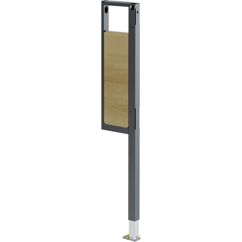 Viega Prevista Dry fastening element for support handles, 112 cm, right, model 8570.32 776480