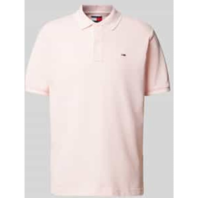 Regular fit poloshirt met logostitching