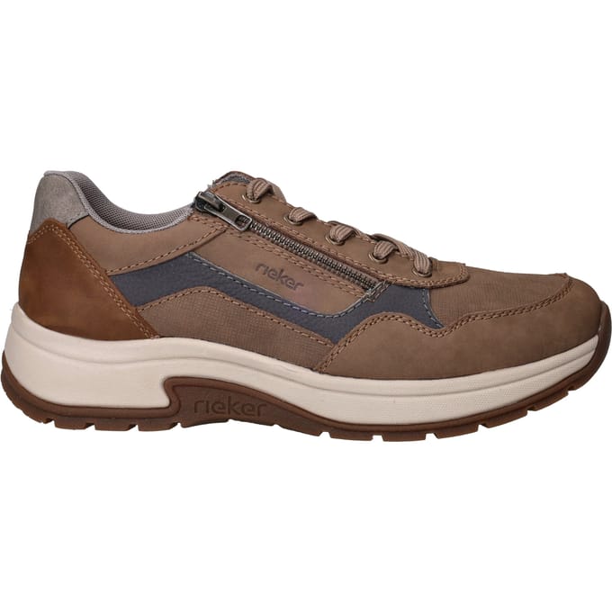 Rieker Terra Sneakers bruin Leer - Maat 46