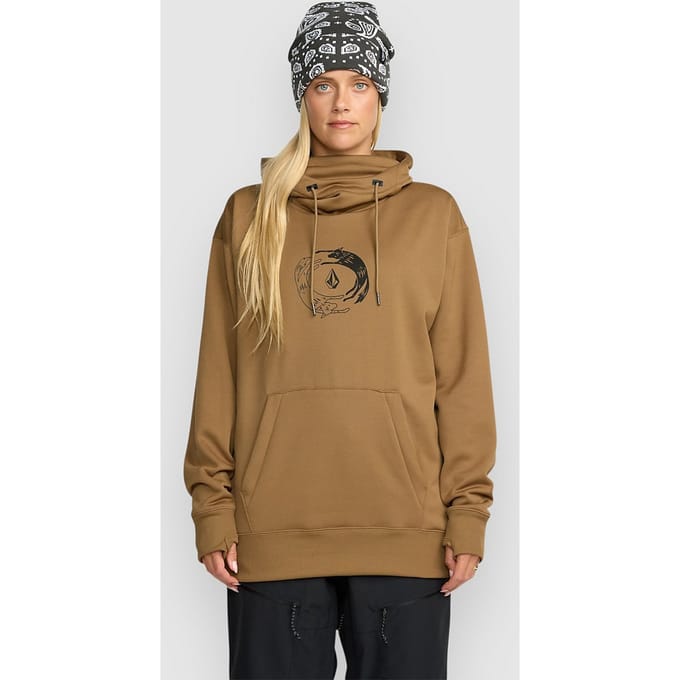 Volcom Riding Hydro P/O Hoodie bruin