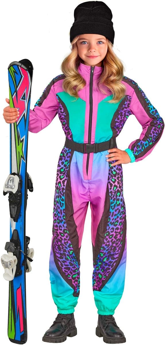 Fout ski pak snowboarder luipaard multi kinderen