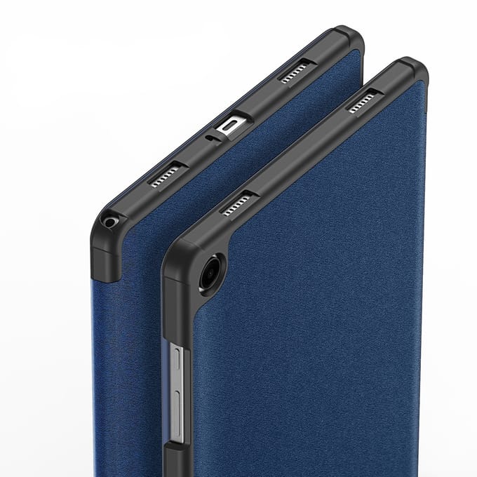 Dux Ducis Domo Bookcase geschikt voor Samsung Galaxy Tab A11 Plus - Donkerblauw