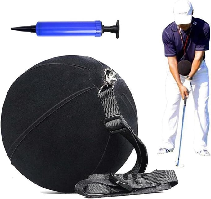 Opblaasbare Golf Swing Trainer voor Houding Correctie | Draagbare Golf Trainingshulp voor Beginners en Gevorderden