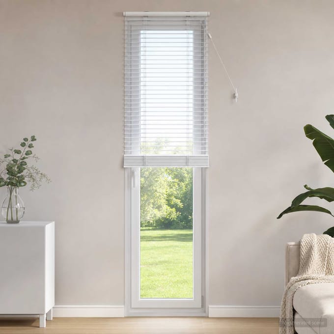 vidaXL - Venetiaanse - jaloezie - Wit - 65 - x - 250 - cm - 35 - mm