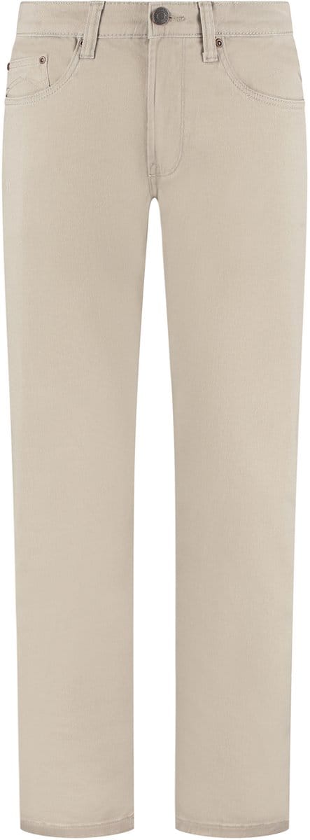 MASKOVICK - Clinton - Heren - Twill - Stretch Broek - Regular Fit - Beige - W32 L30