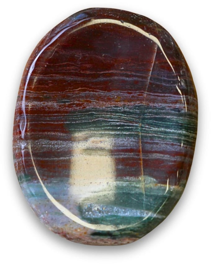 Duimsteen Jaspis mix klein (ca. 4cm)